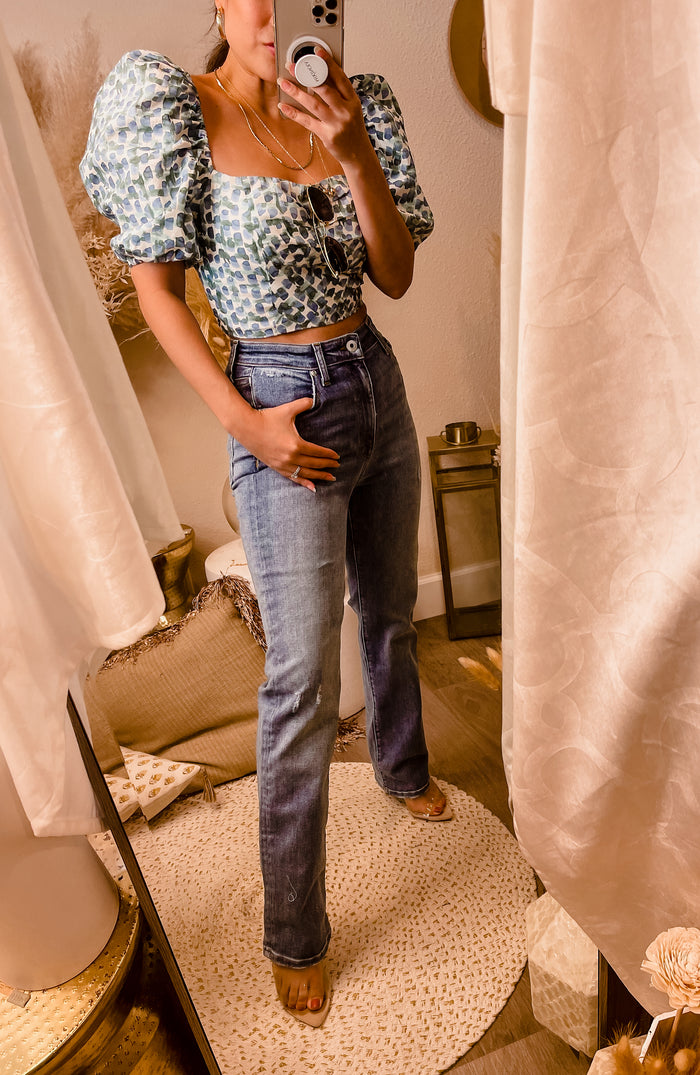 Karina Grimaldi Paros Print Top