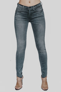 Frame Le High Skinny Raw Edge