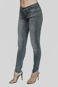 Frame Le High Skinny Raw Edge