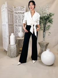 Commando Neoprene CEO Wide Leg Trouser