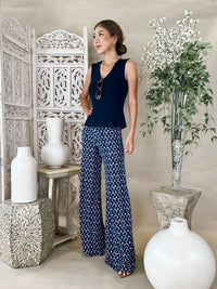 Veronica M Wide Leg Pant Wide Band