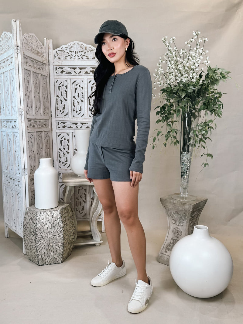 Vir Vita Pointelle Lounge Short