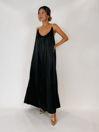 Bondi Born Como Tie Neck Maxi Dress