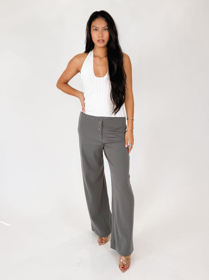 Vir Vita Pauline Pointelle Halter Top