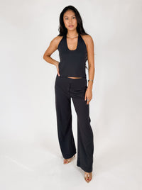 Vir Vita Pauline Pointelle Halter Top