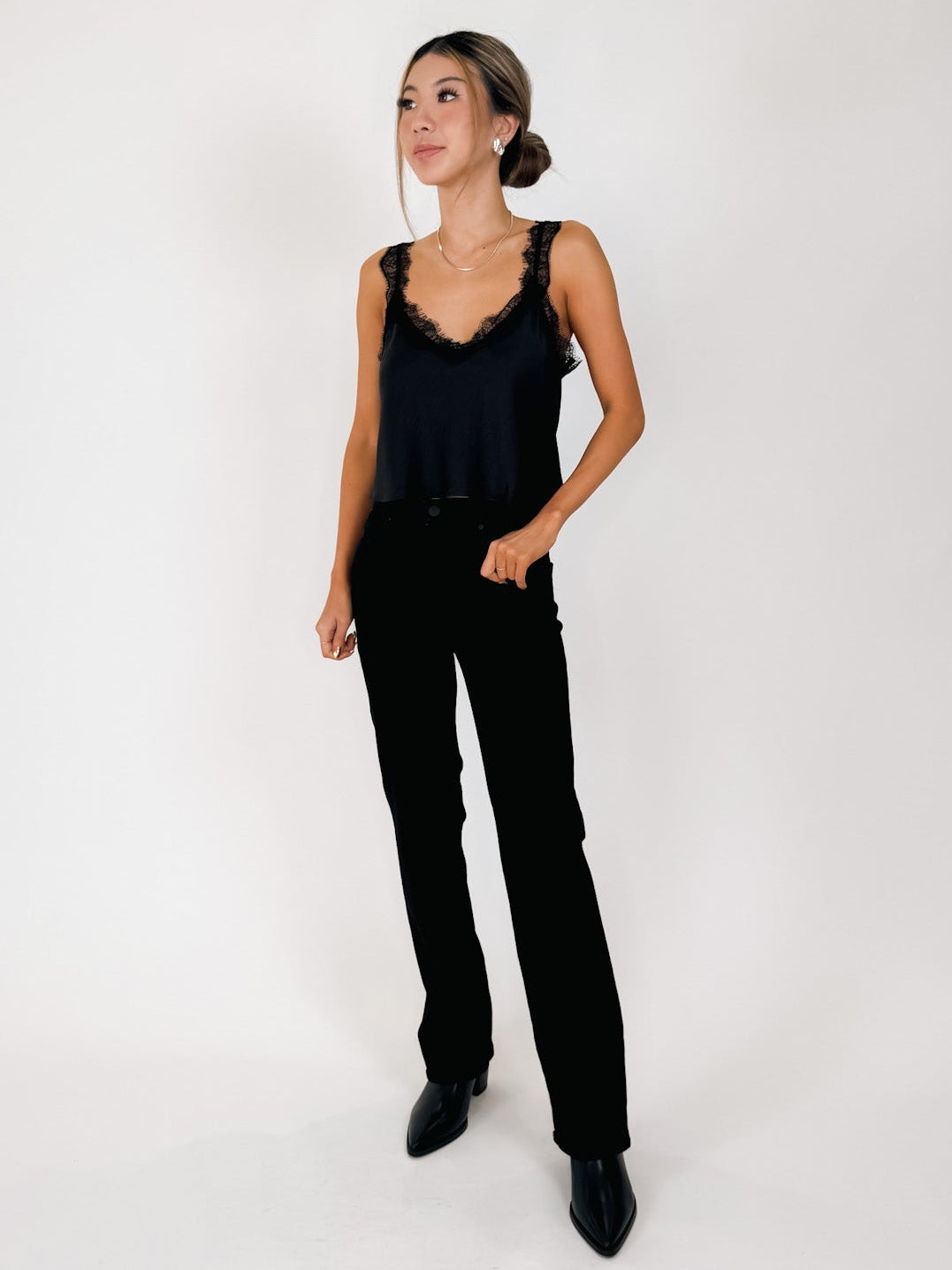 Z Supply Uma Lace Satin Cami