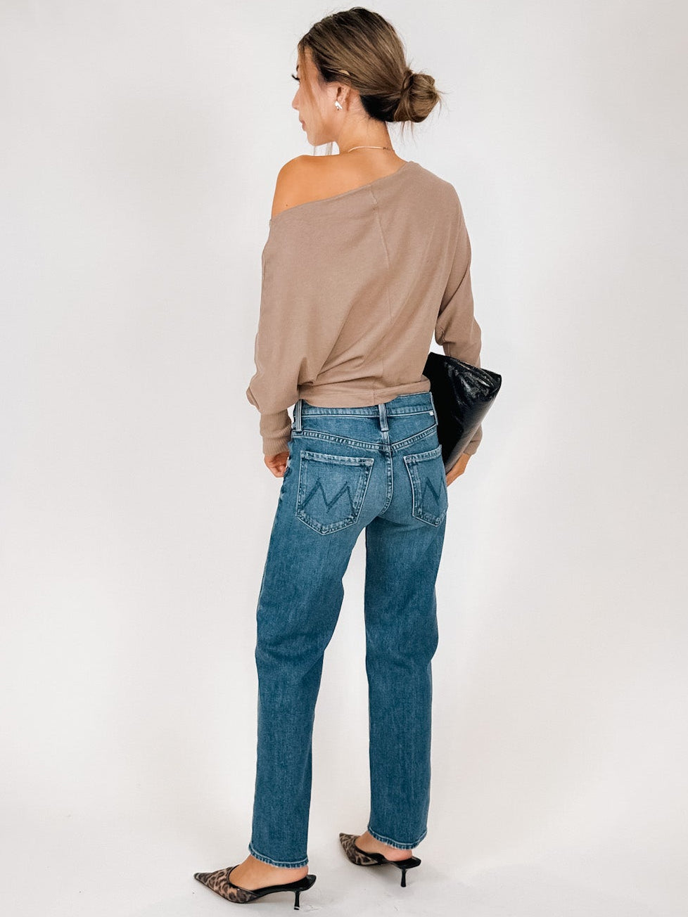 Mother The Mid Rise Rambler Zip Ankle – Mikinola