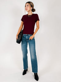 Mother The Mid Rise Rambler Zip Ankle