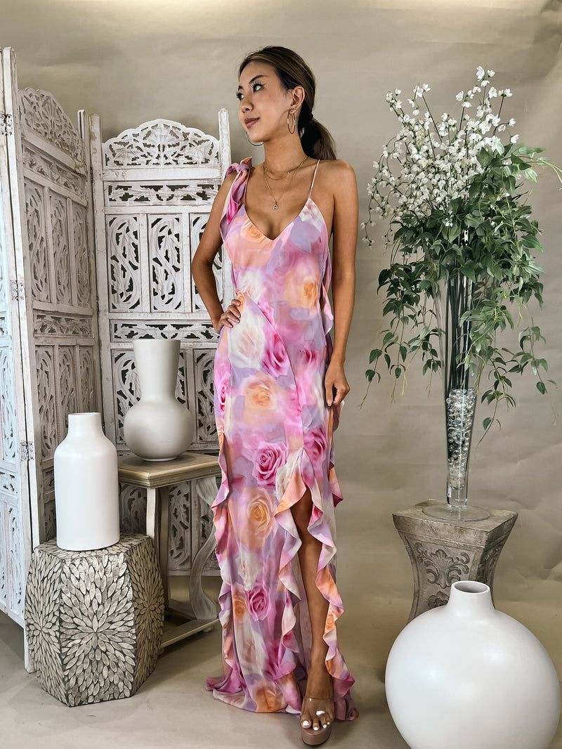 For Love & Lemons Beate Maxi Dress