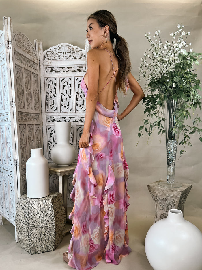 For Love & Lemons Beate Maxi Dress