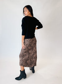 Z Supply Izabel Luxe Satin Skirt
