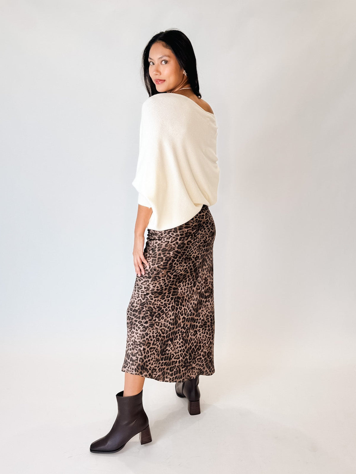 Z Supply Izabel Luxe Satin Skirt