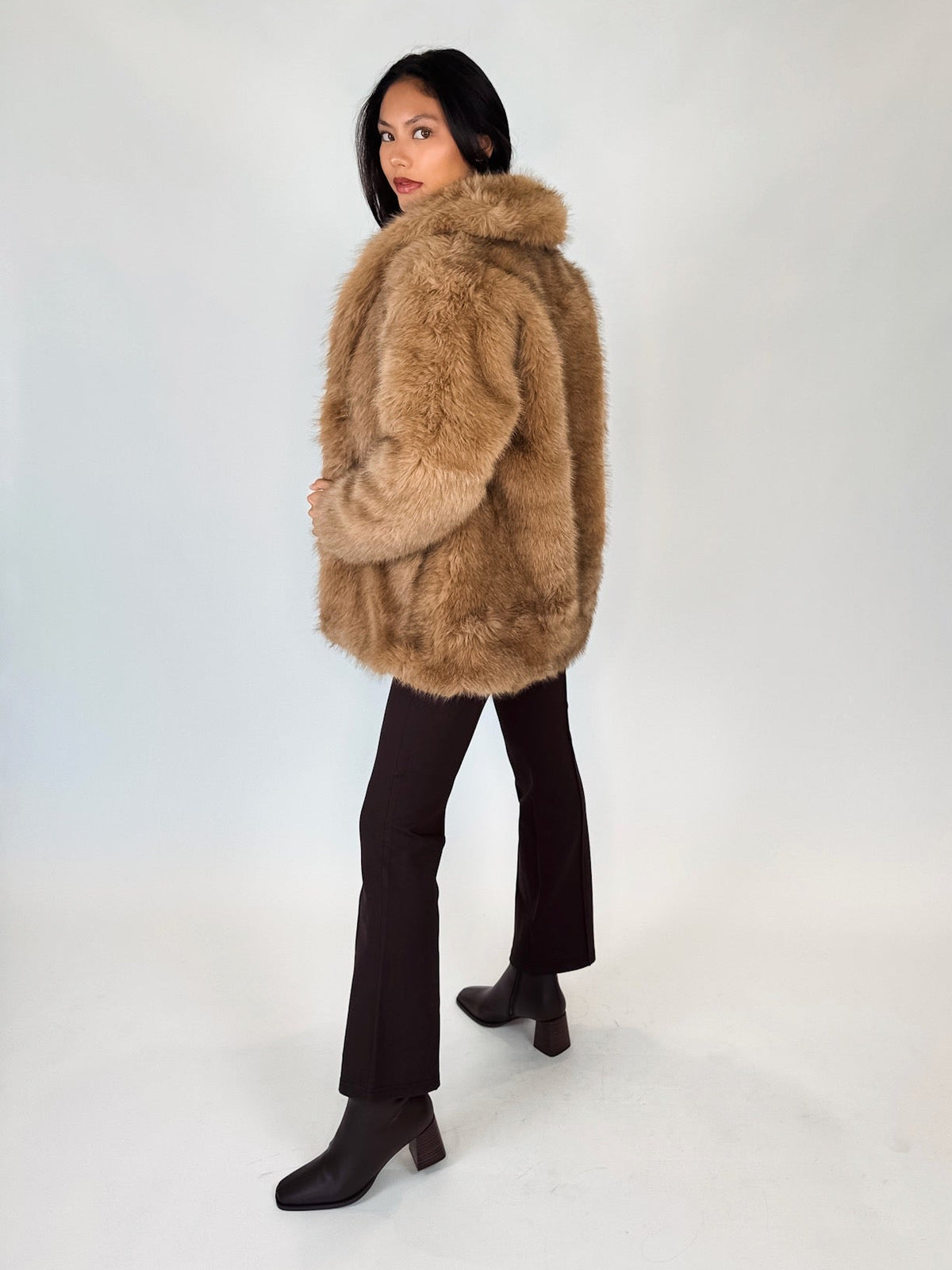 Z Supply Logan Faux Fur Coat