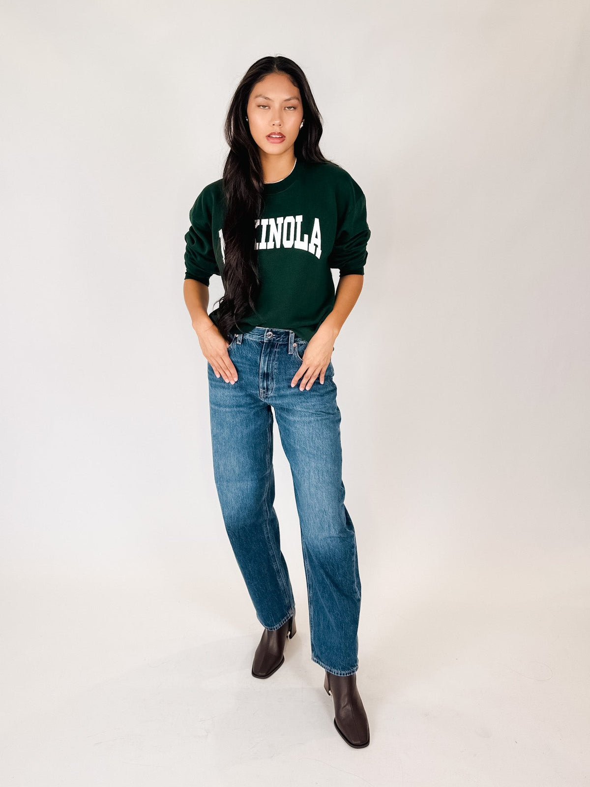 Best Regards Mikinola Varsity Sweatshirt