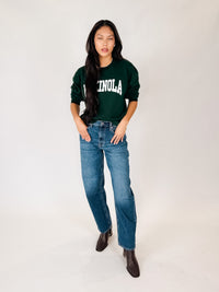 Pistola Wes High Rise Barrel Jean