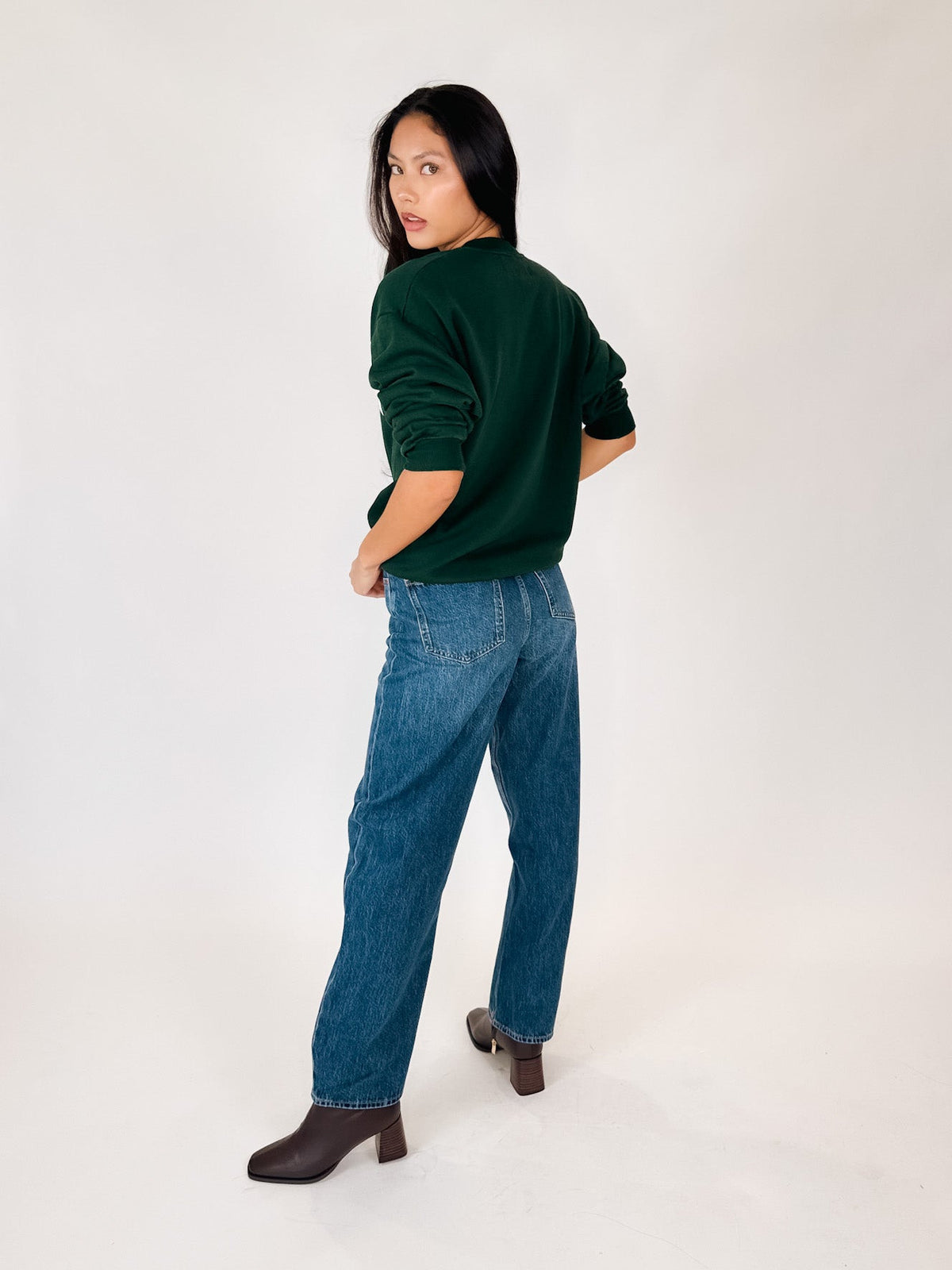 Pistola Wes High Rise Barrel Jean