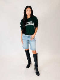 L'Agence Elise L/R Bermuda Shorts