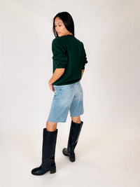 L'Agence Elise L/R Bermuda Shorts