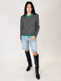 L'Agence Elise L/R Bermuda Shorts