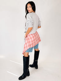 L'Agence Elise L/R Bermuda Shorts