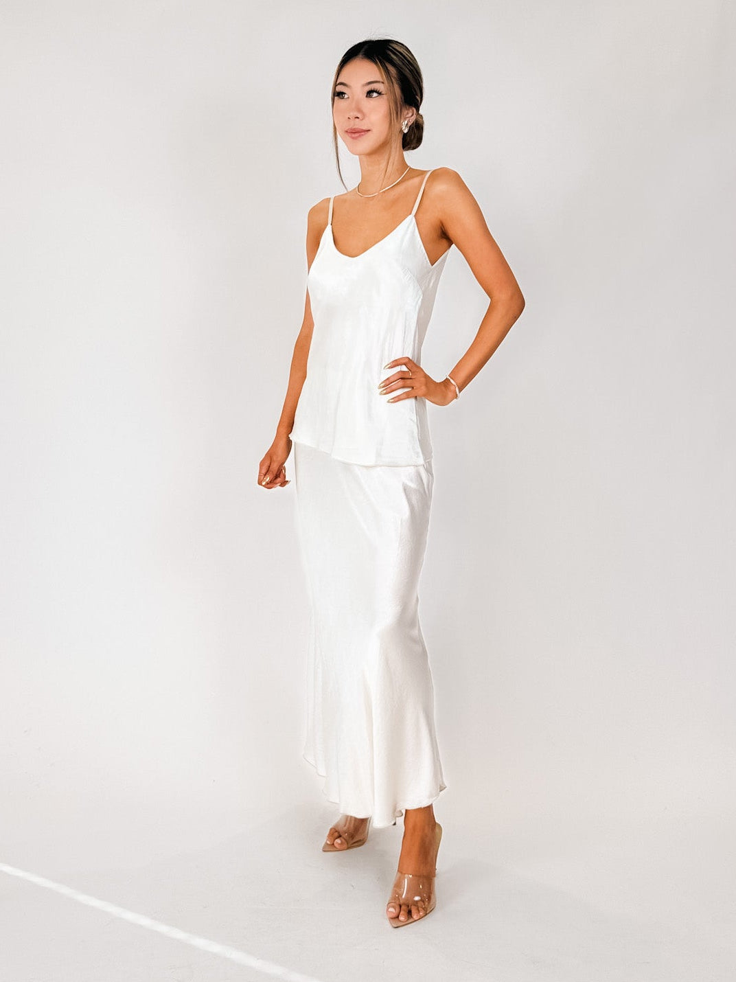 Milio Milano Adjustable Strap Silky Tank