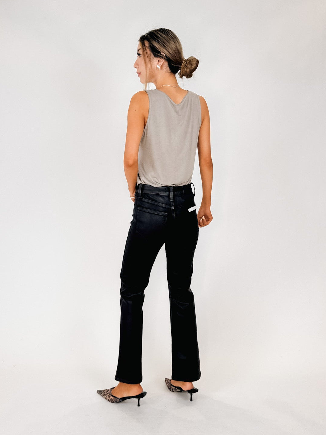 Pistola Lennon High Rise Crop Boot
