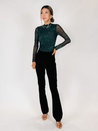 Z Supply Illy Mock Neck Floral Top