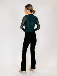 Z Supply Illy Mock Neck Floral Top