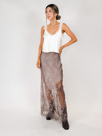 Z Supply Uma Lace Satin Cami