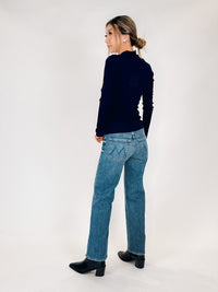 Mother The Mid Rise Rambler Zip Ankle