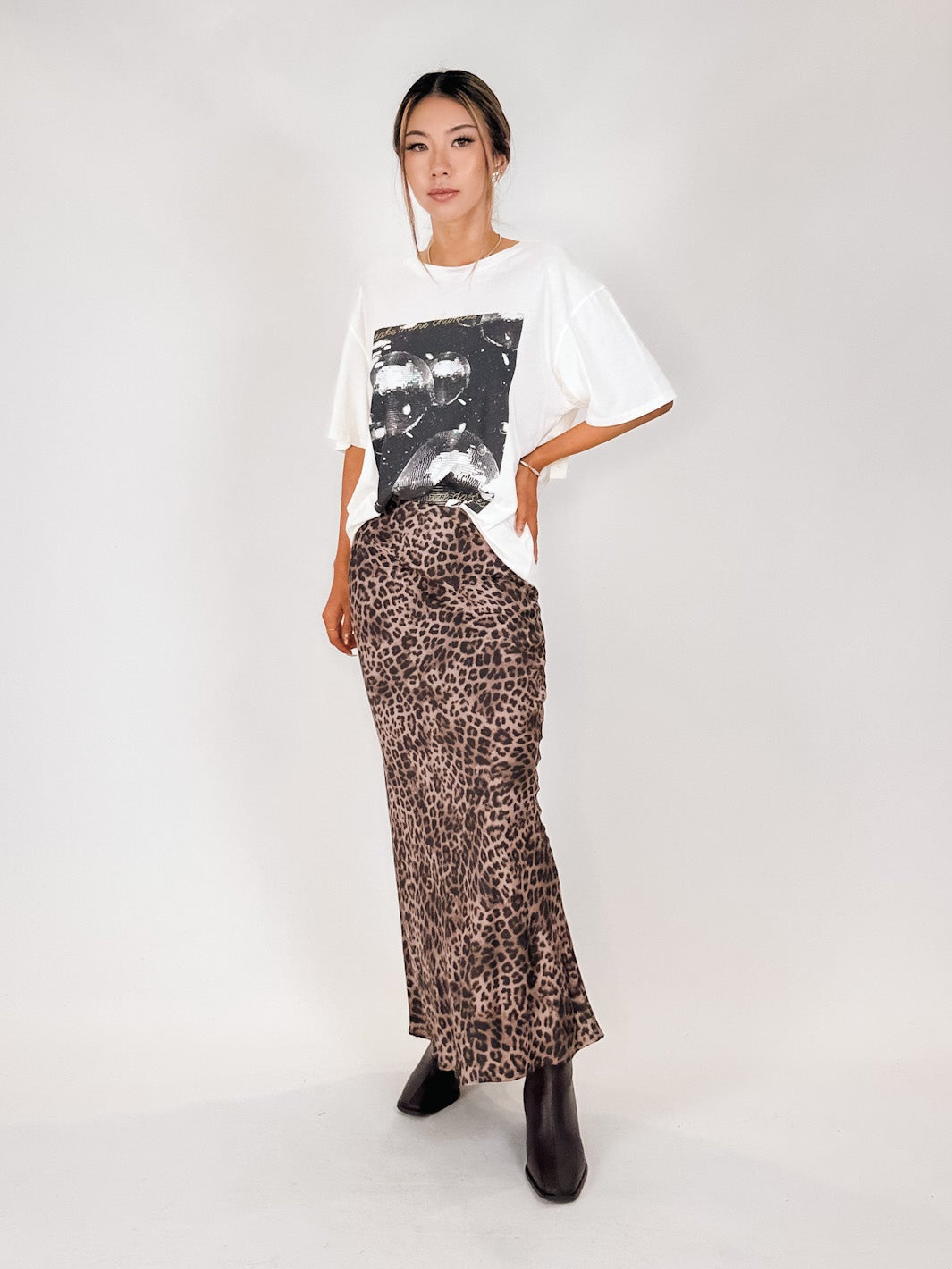 Z Supply Izabel Luxe Satin Skirt