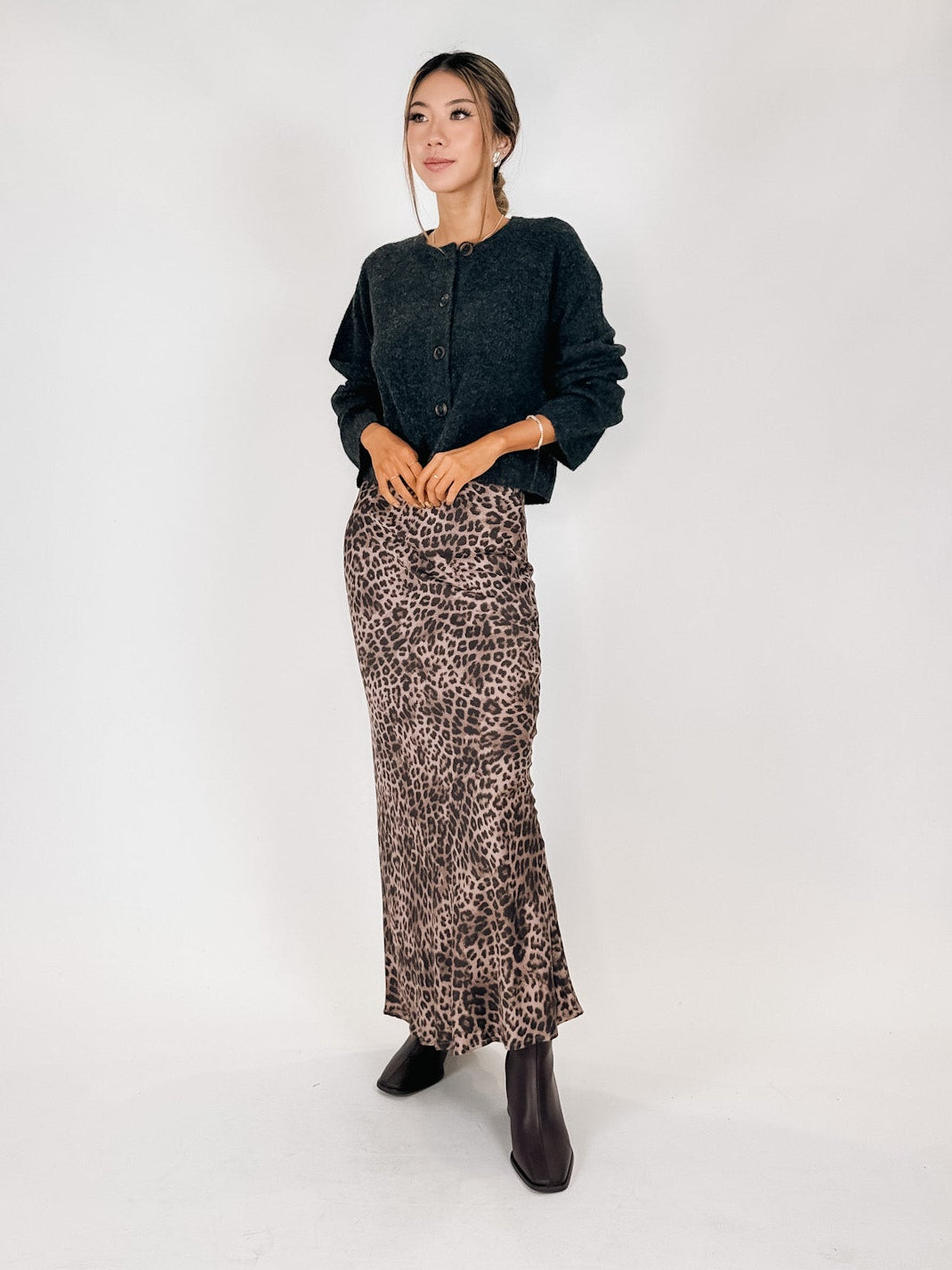 Z Supply Izabel Luxe Satin Skirt