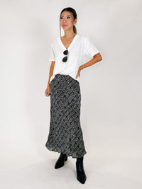 Bella Dahl Bias Skirt With Tie