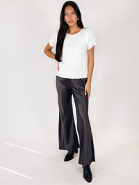 Enza Costa Satin Bias Cut Pant