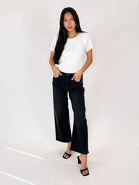 Pistola Kyra Ankle High Rise Bowed Ankle Jean