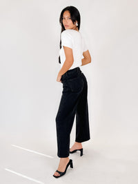 Pistola Kyra Ankle High Rise Bowed Ankle Jean