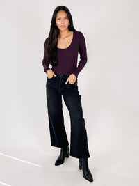 Pistola Kyra Ankle High Rise Bowed Ankle Jean
