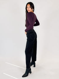 Pistola Kyra Ankle High Rise Bowed Ankle Jean