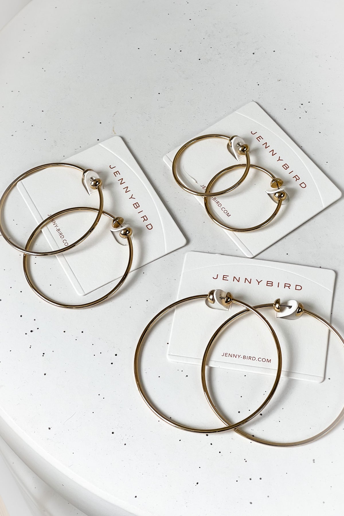 Jenny Bird Icon Hoops Small