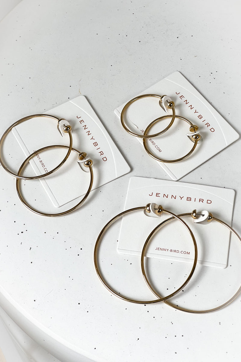 Jenny Bird Icon Hoops Small