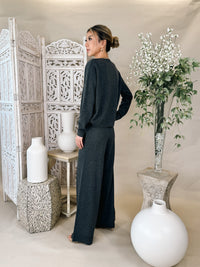 Splendid Tori Cashmere Wide Leg Pant