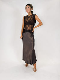 L'Agence Brax Lace Muscle Tank