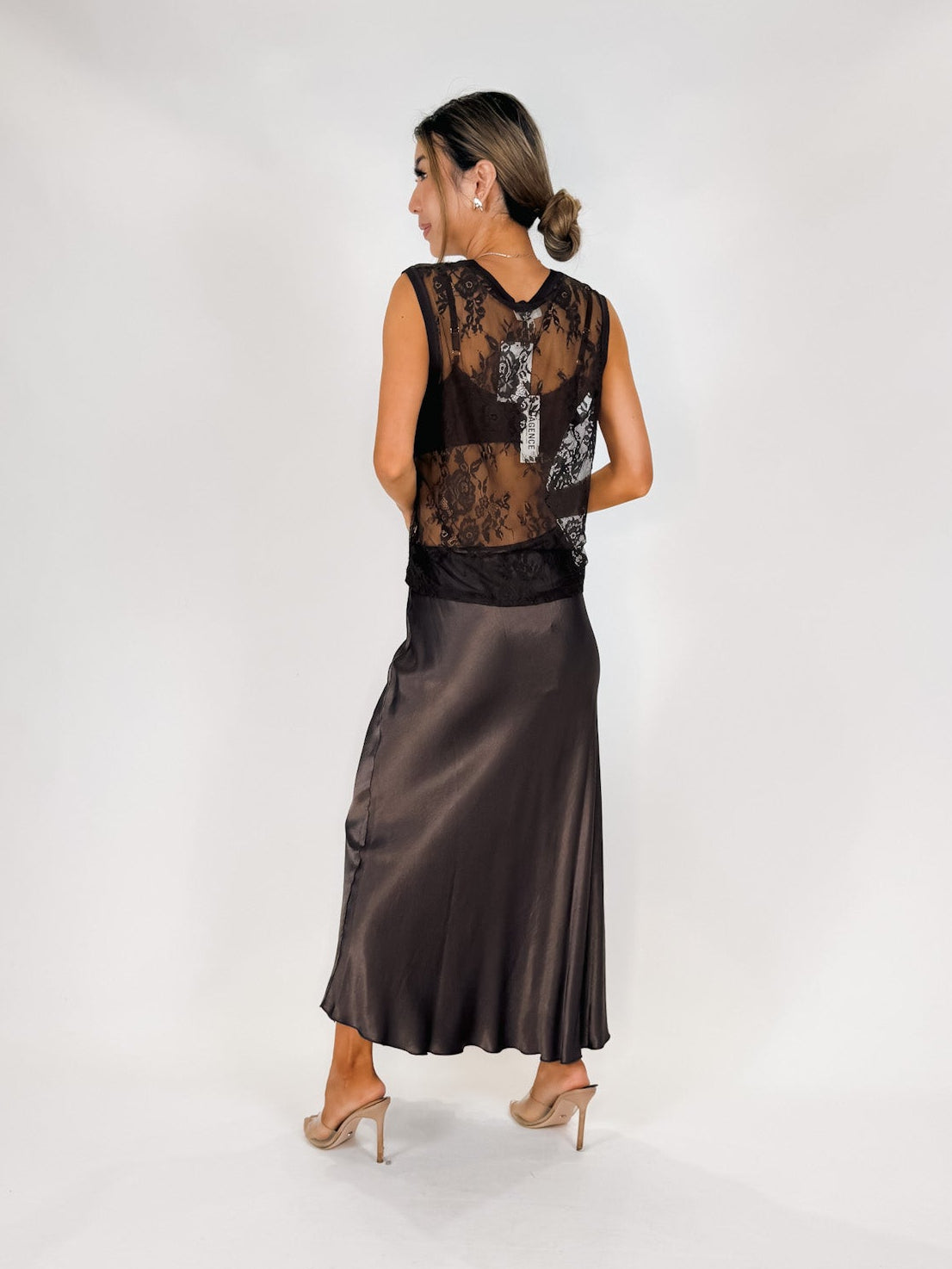 L'Agence Brax Lace Muscle Tank