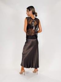 L'Agence Brax Lace Muscle Tank