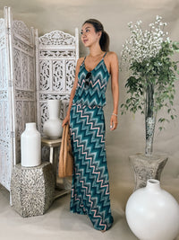 Veronica M Drop Waist Maxi Dress