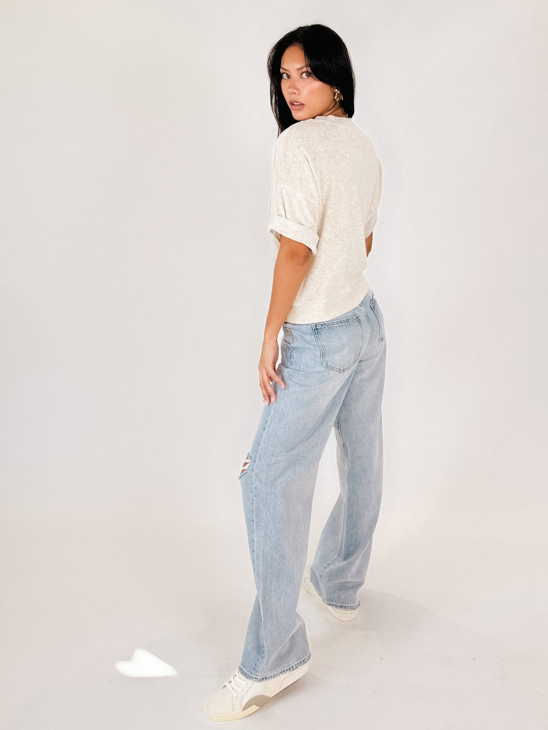 Pistola Hendrix High Rise Baggy Jean