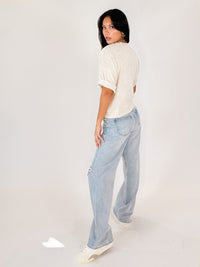 Pistola Hendrix High Rise Baggy Jean