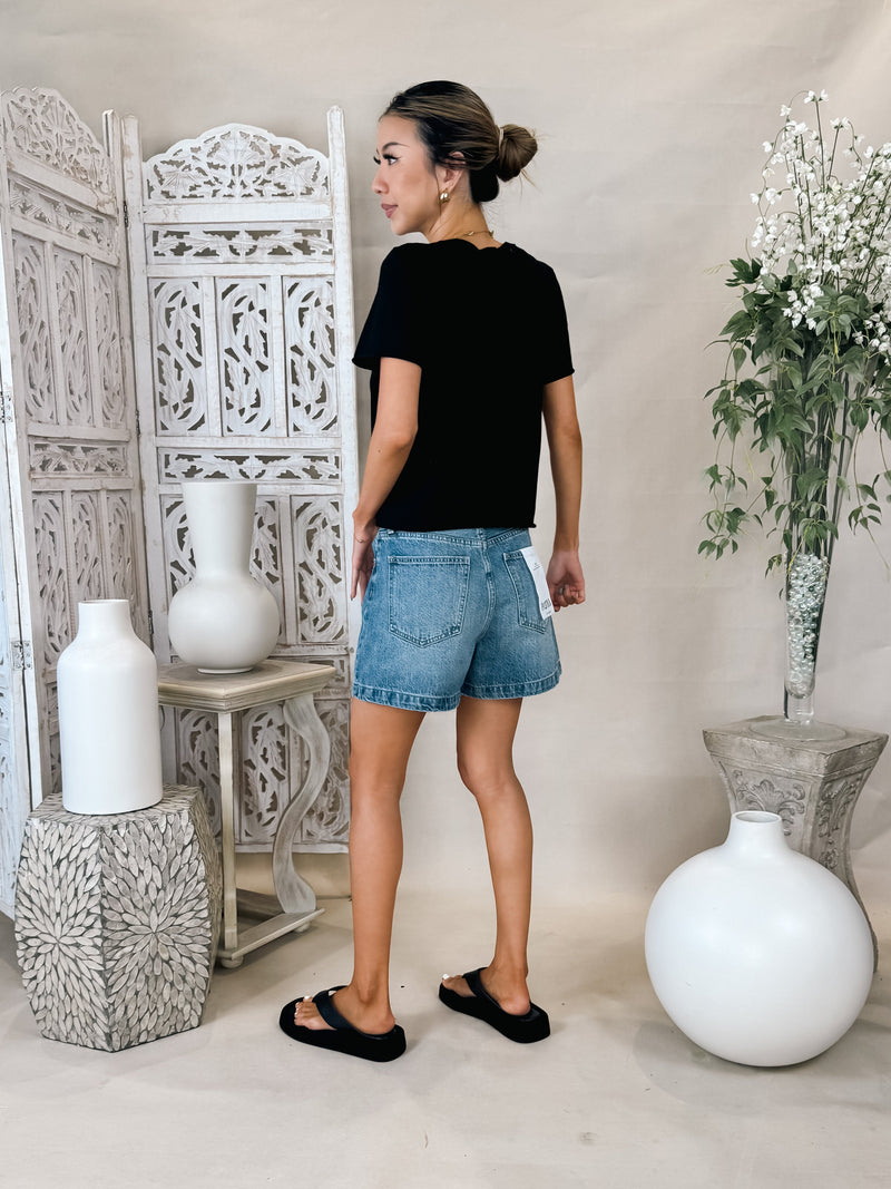 Pistola Saige High Rise A-Line Short