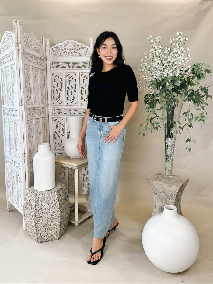 Pistola Raye Low Slung Maxi Skirt