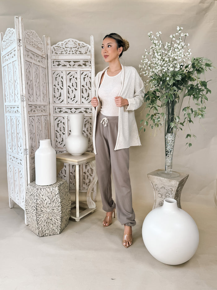 perfectwhitetee Toni French Terry Jogger